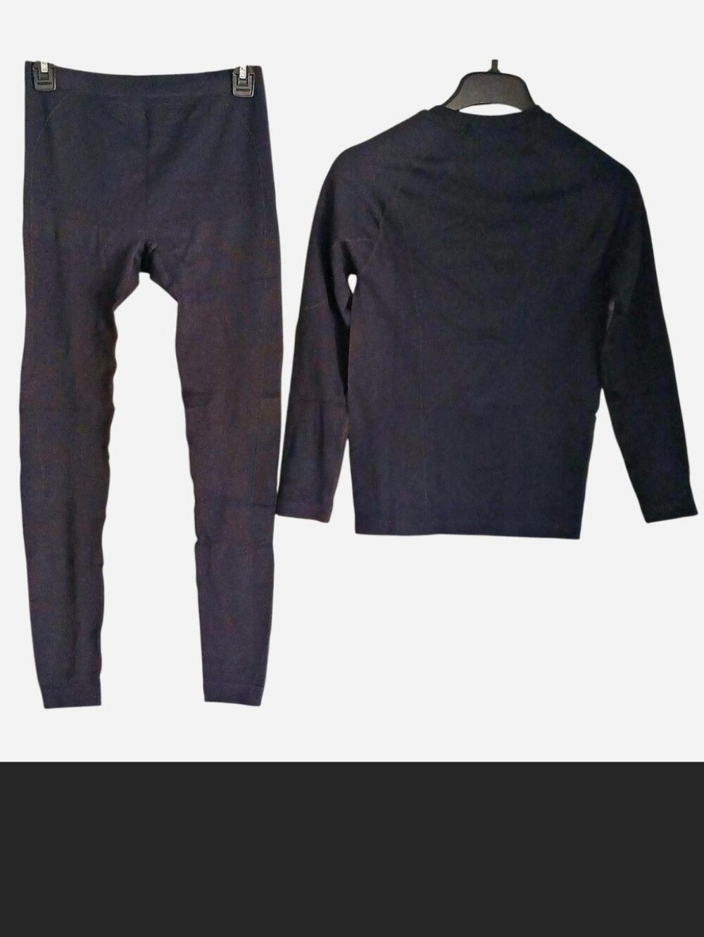 Attraco Sports Women's Size M Thermal Sports Warm-Up Underwear Set Black - Picture 4 of 11